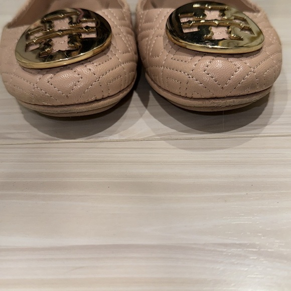 Tory Burch Minnie Ballet Flats - Flesh Pink (9.5) - Picture 3 of 5